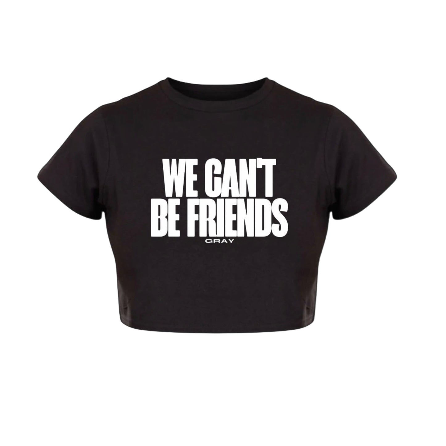 Black We Can't Be Friends Tops