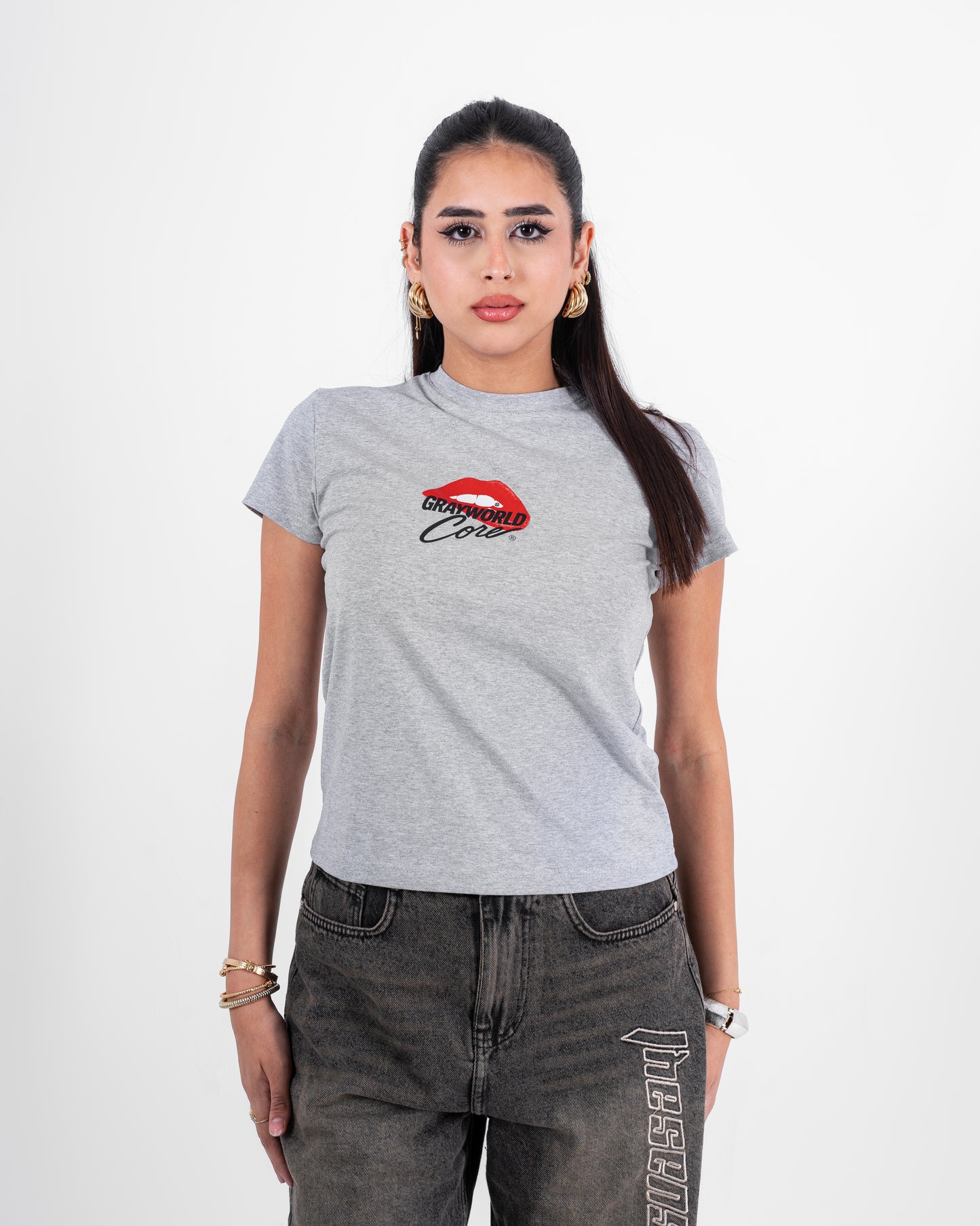 Grey G.Core Baby Tee