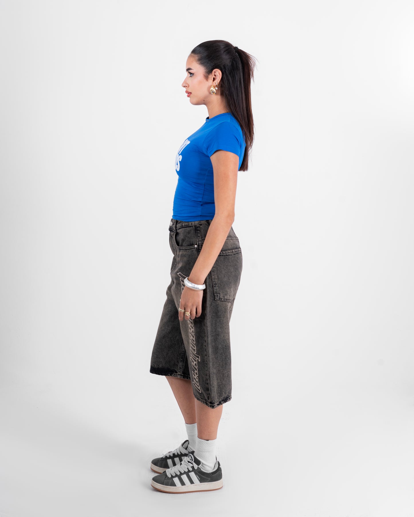 Royal Blue We Can't Be Friends Tops