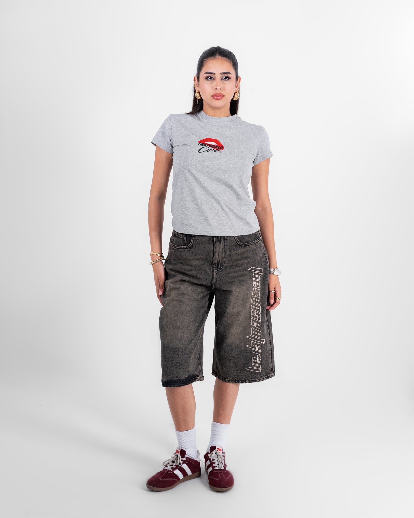 Grey G.Core Baby Tee