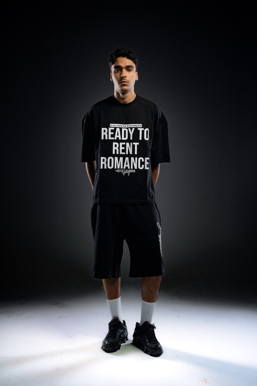 Black Rent Romance T-shirt