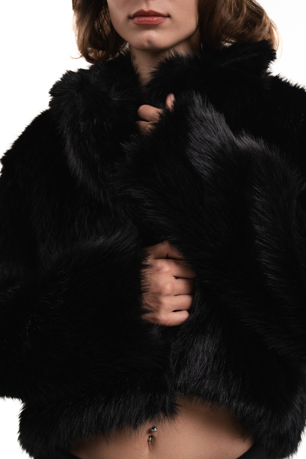 FUR Jacket Black