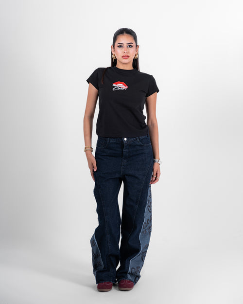 Black G.Core Baby Tee