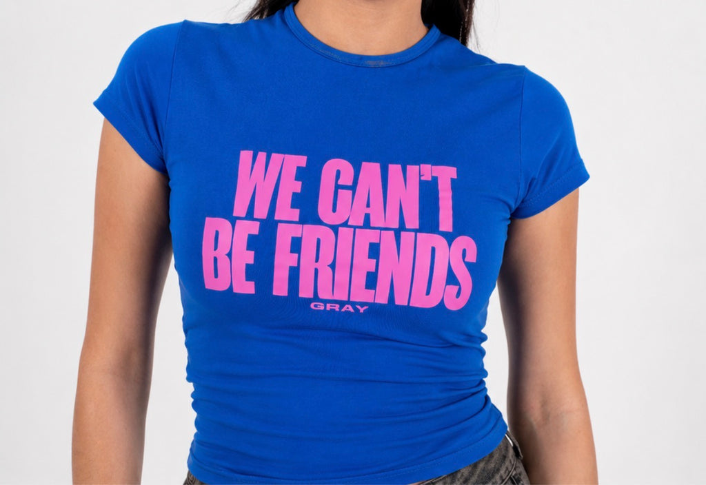 We Can't be friends Blue (Pink Edition)