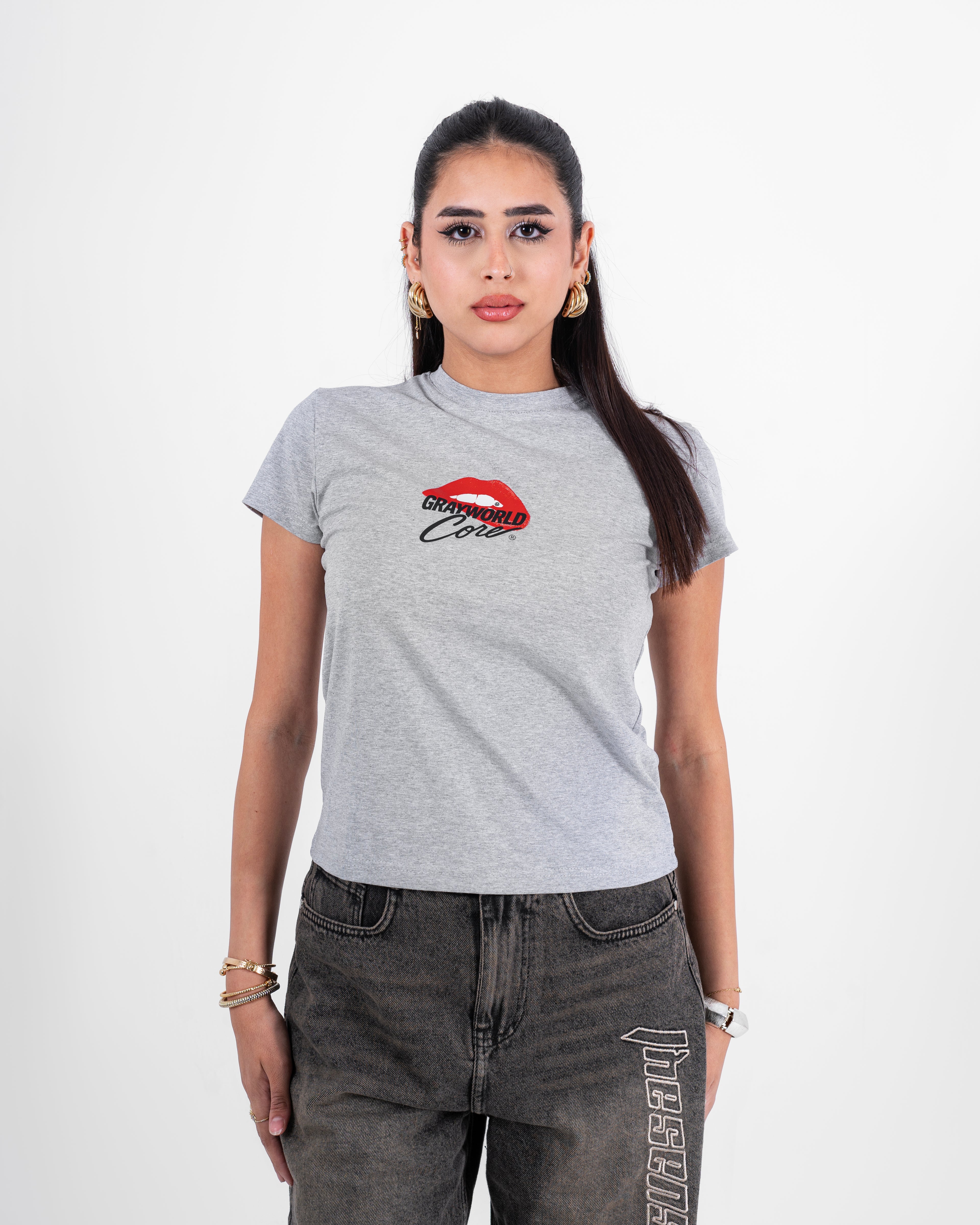 Grey G.Core Baby Tee