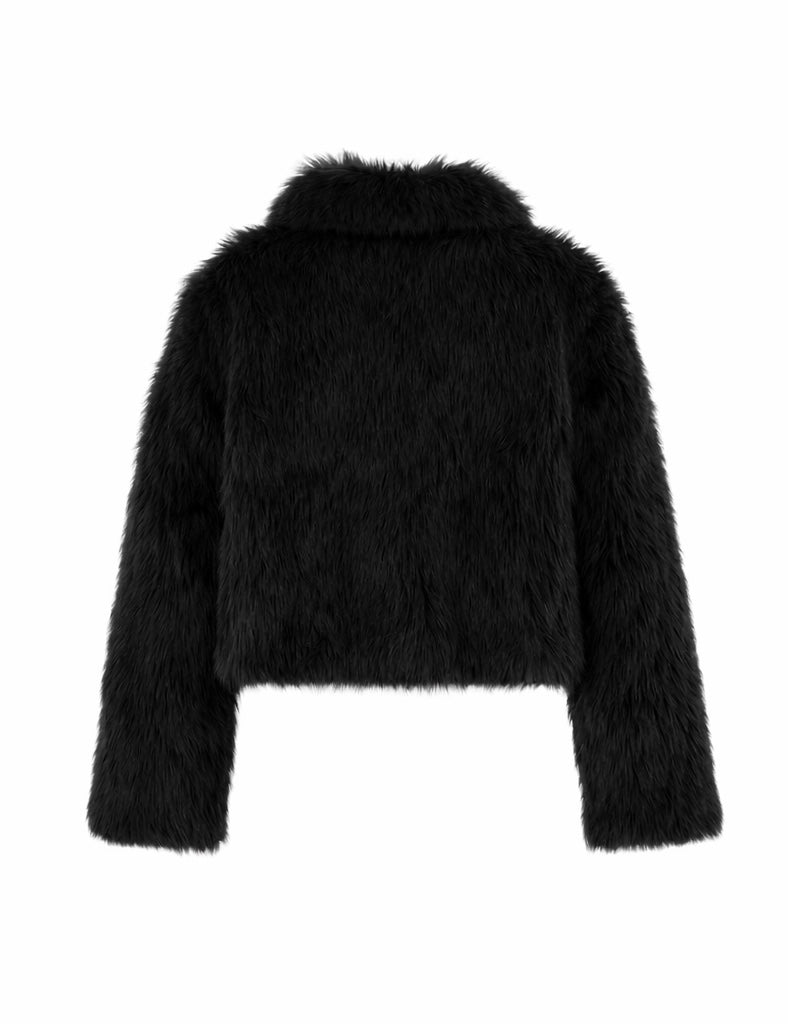 FUR Jacket Black