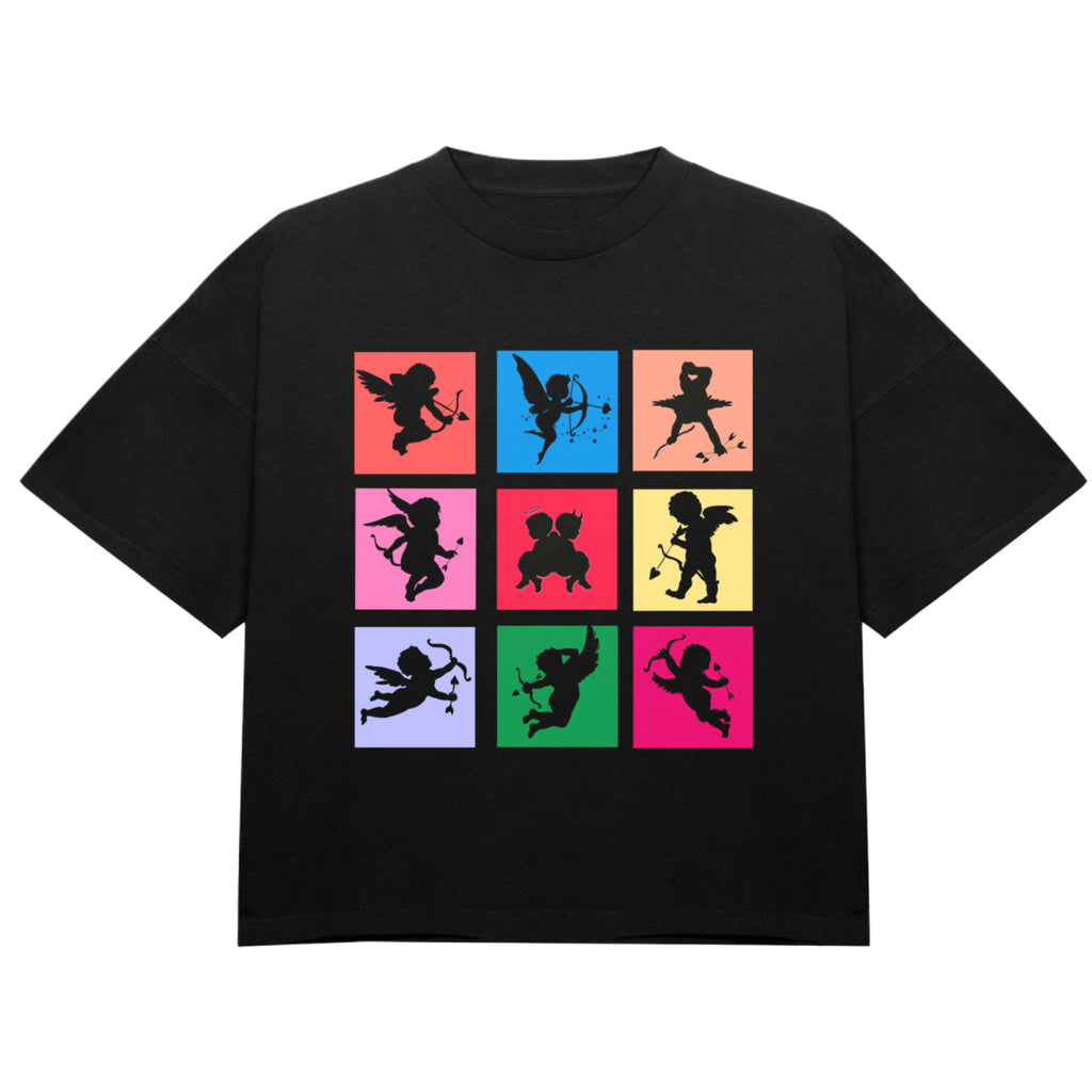 black angle t-shirt