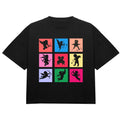 black angle t-shirt