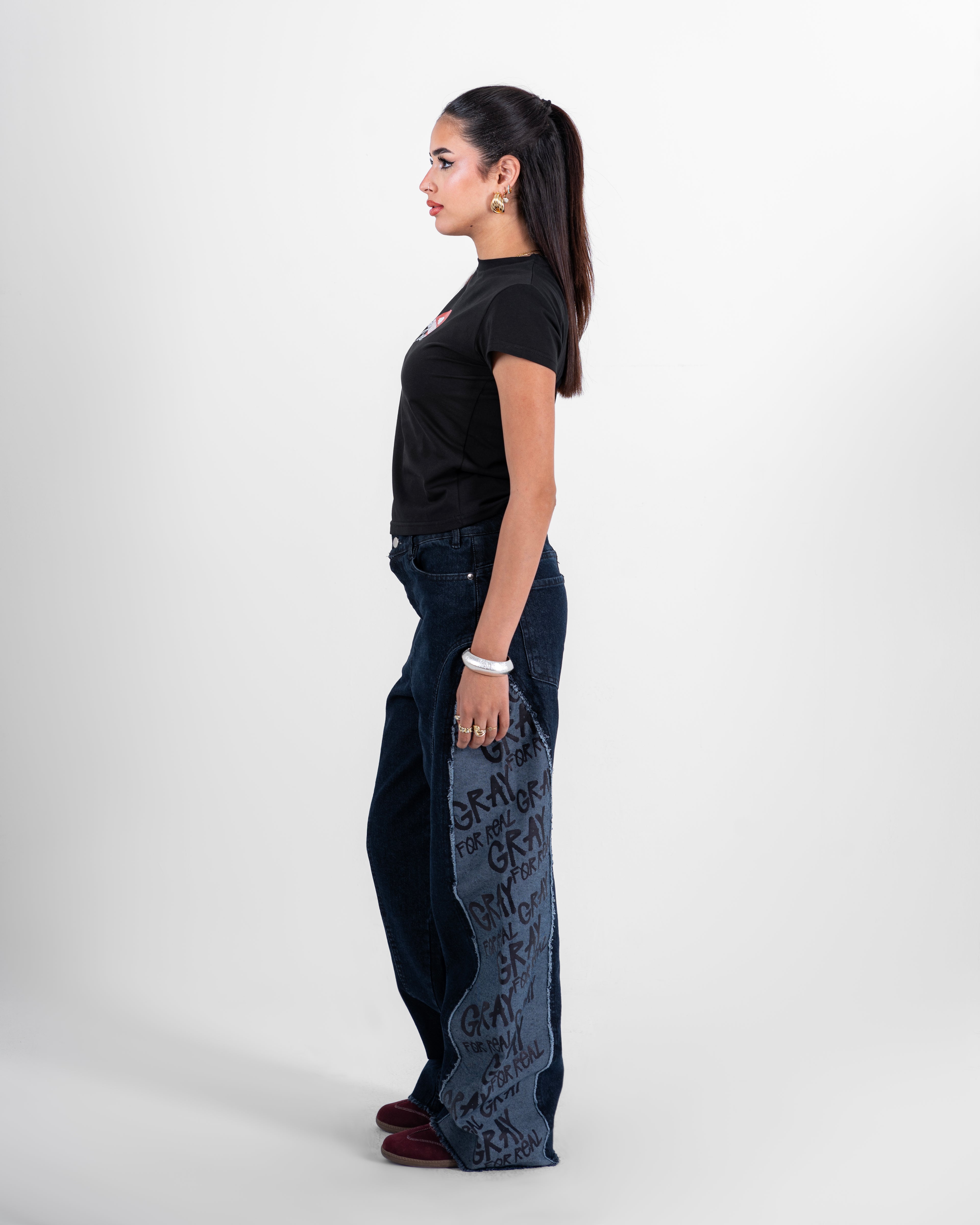 Black G.Core Baby Tee