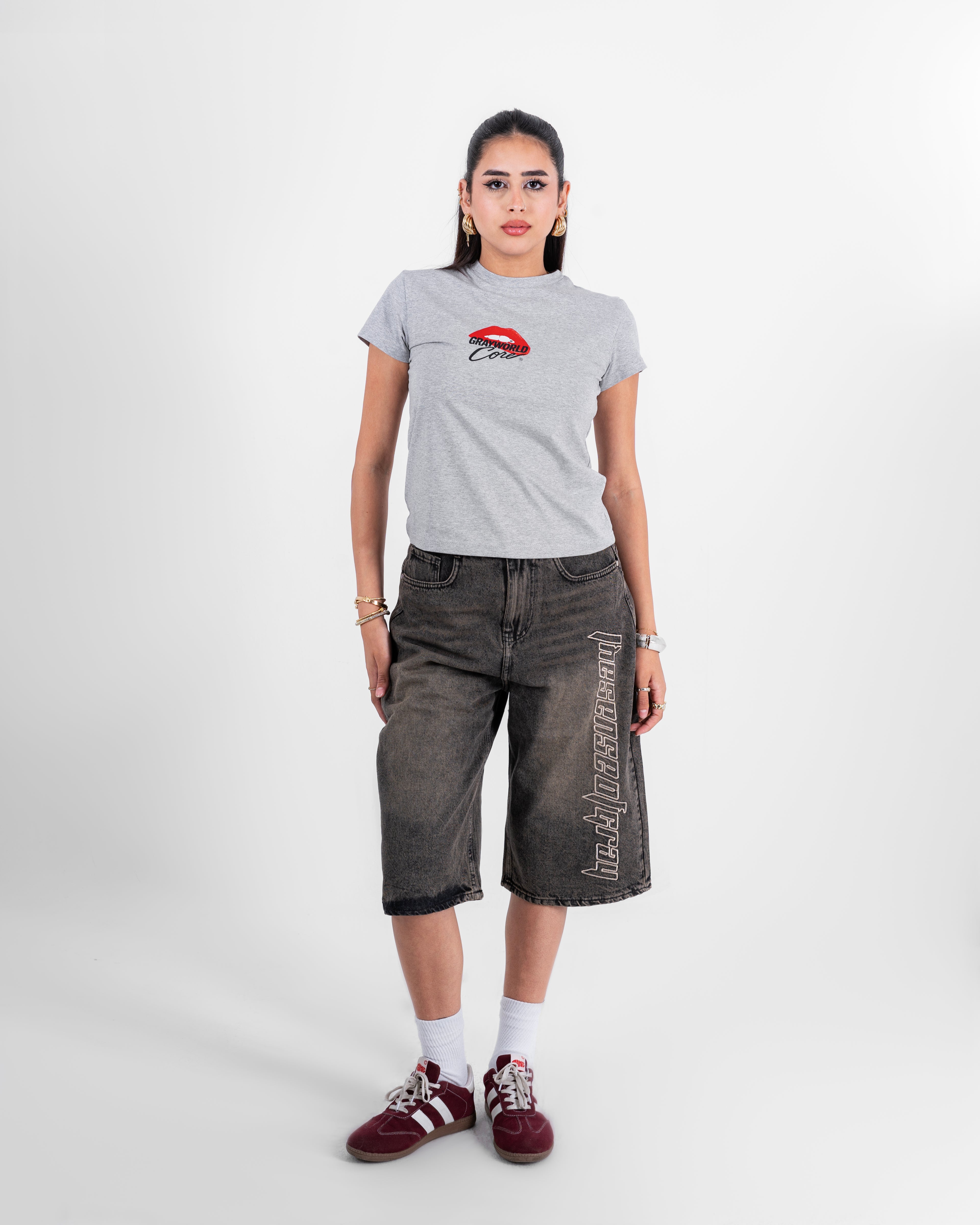 Grey G.Core Baby Tee