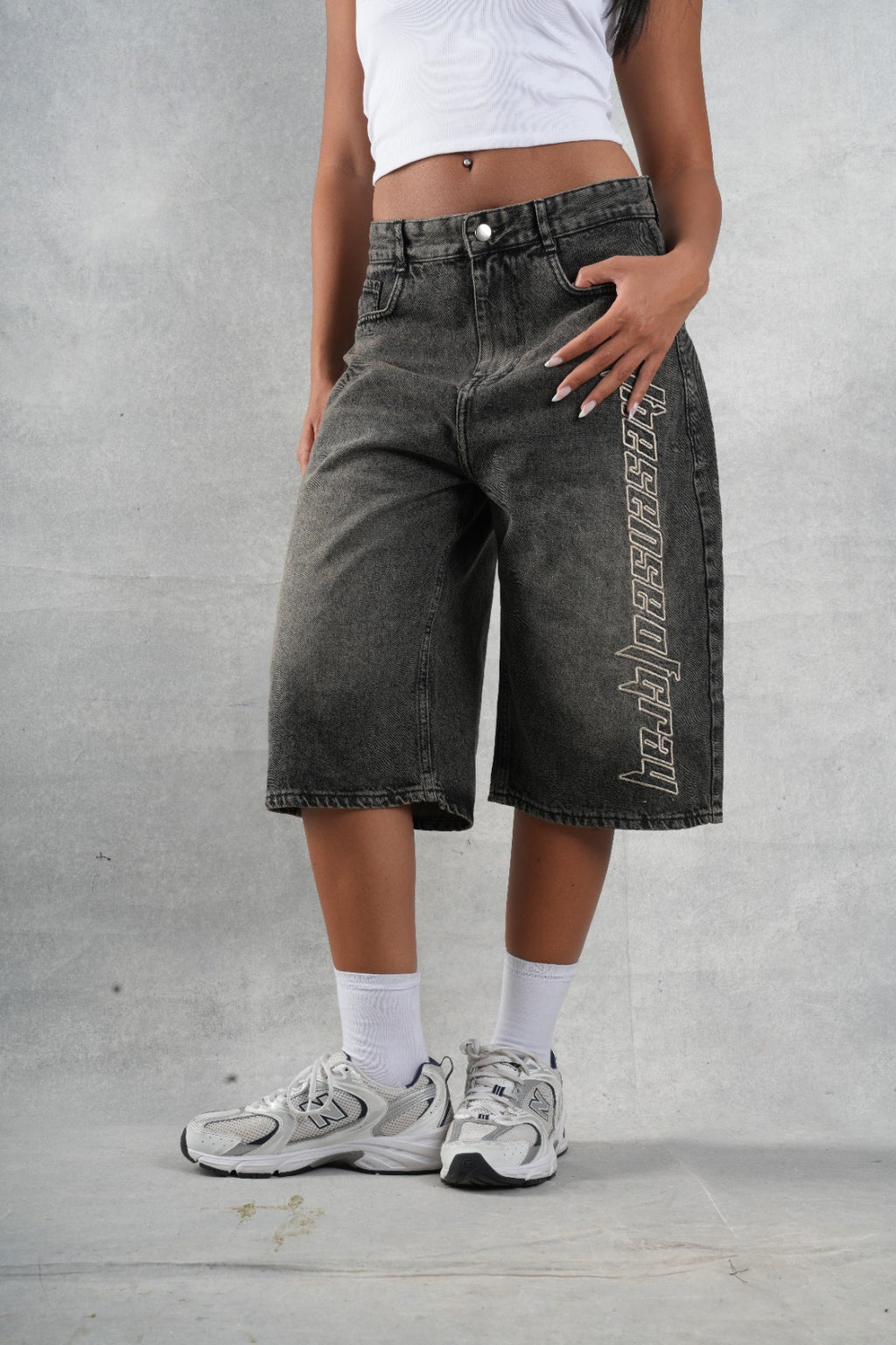 sg grey jorts