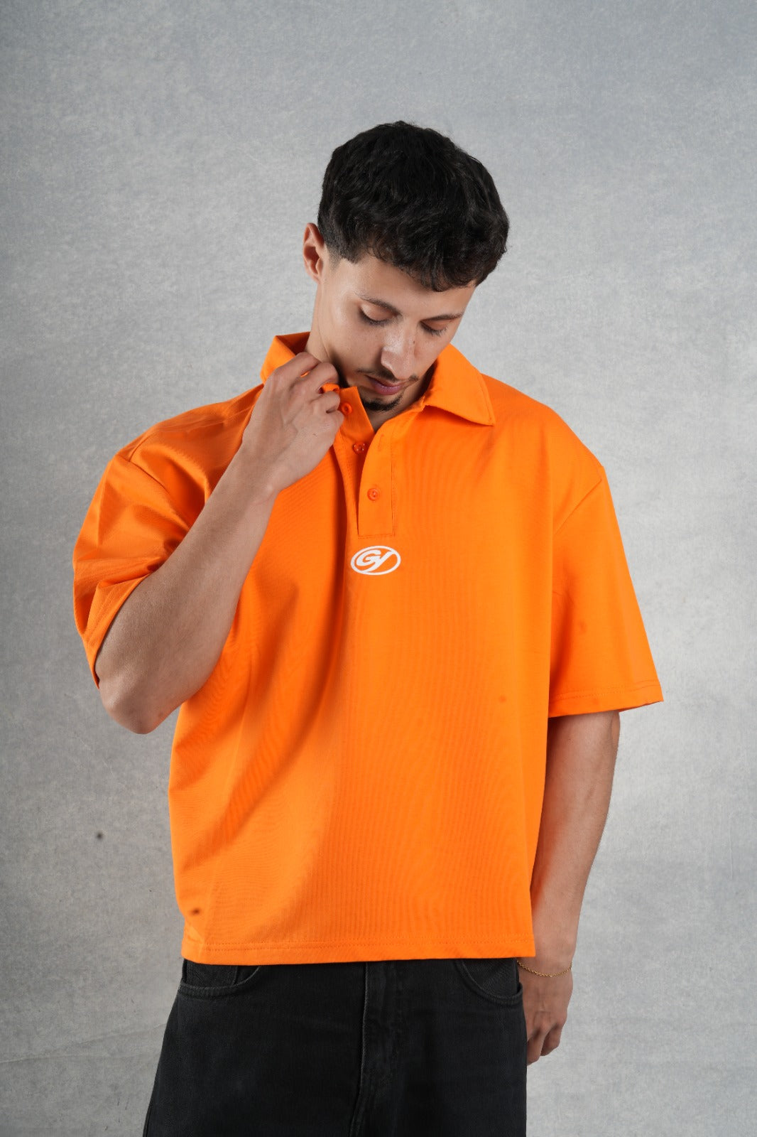 orange polo