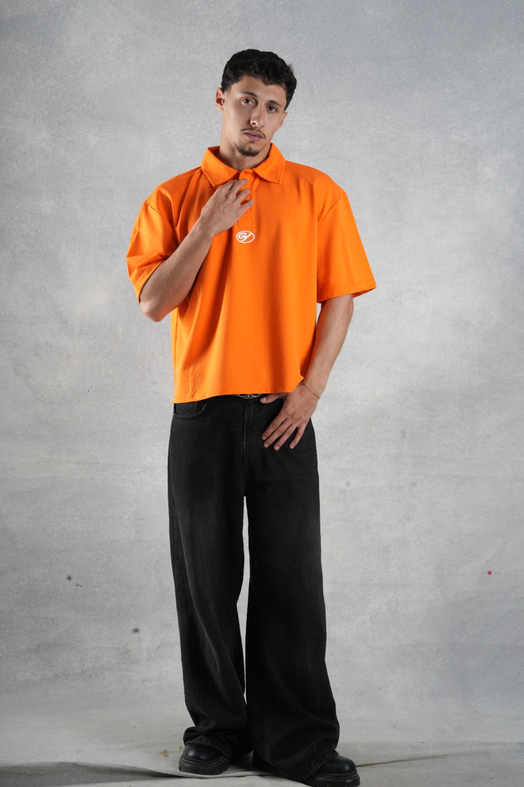 orange polo