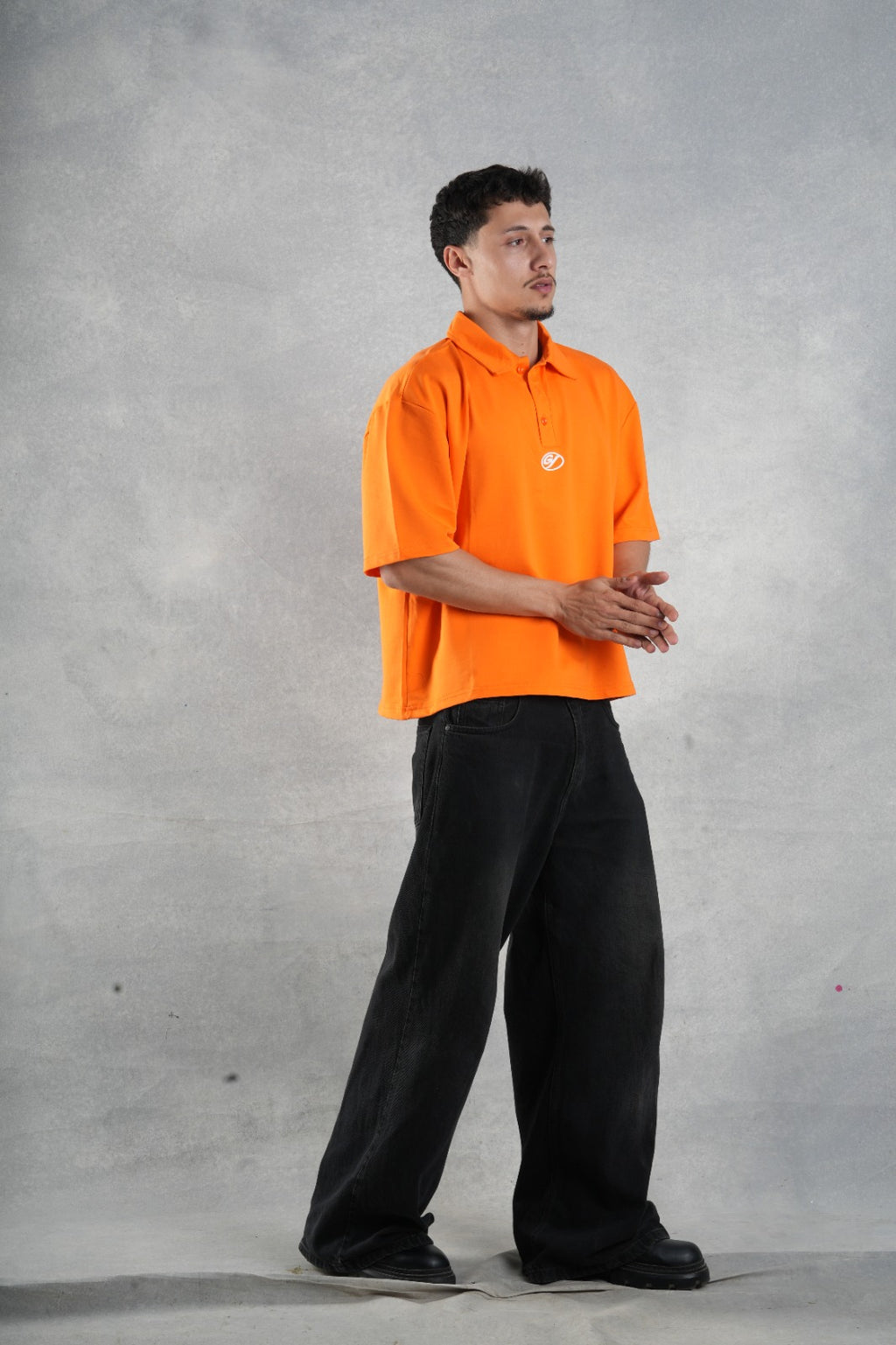 orange polo
