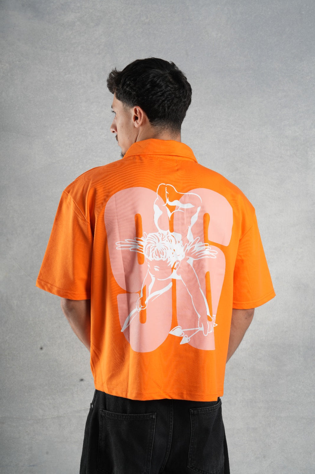 orange polo