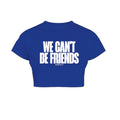 We can't be friends blue top