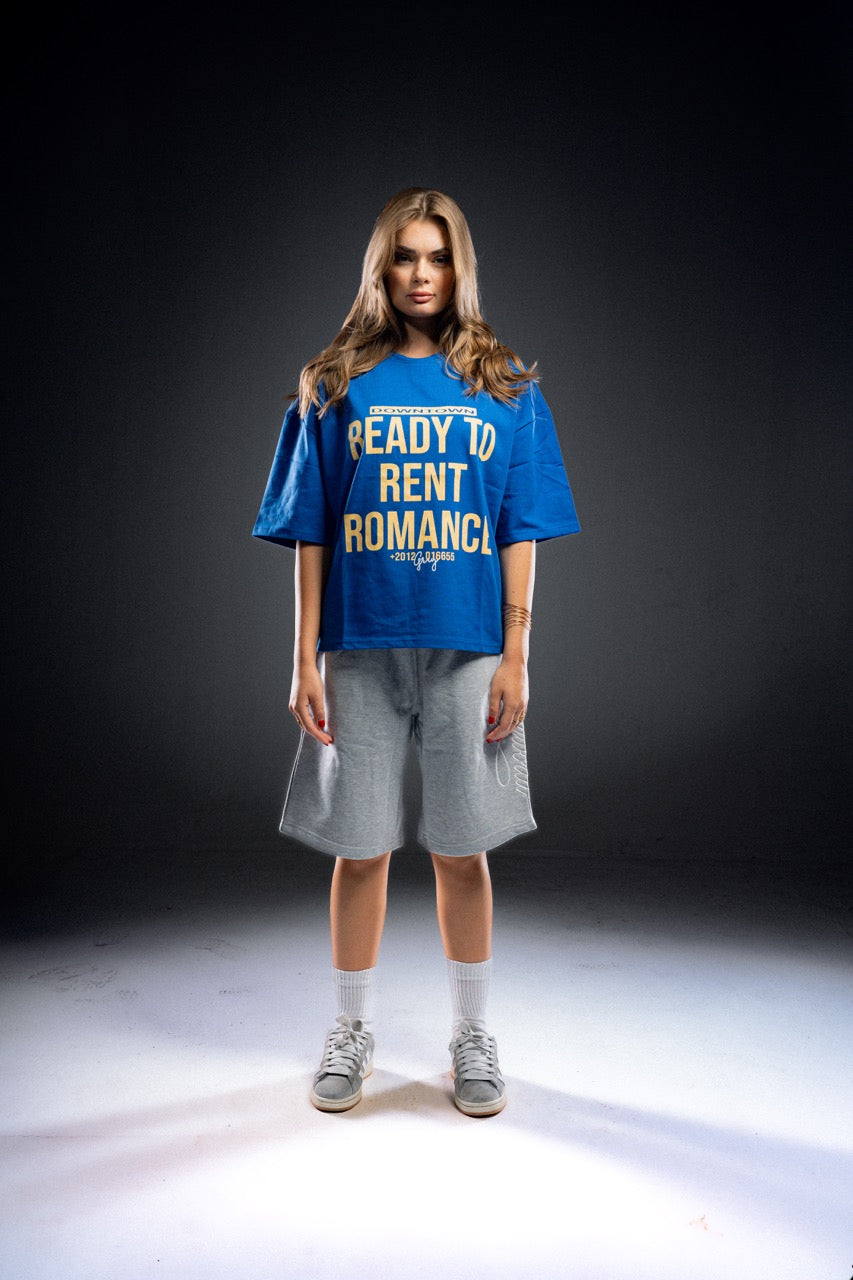 blue rent romance t-shirt