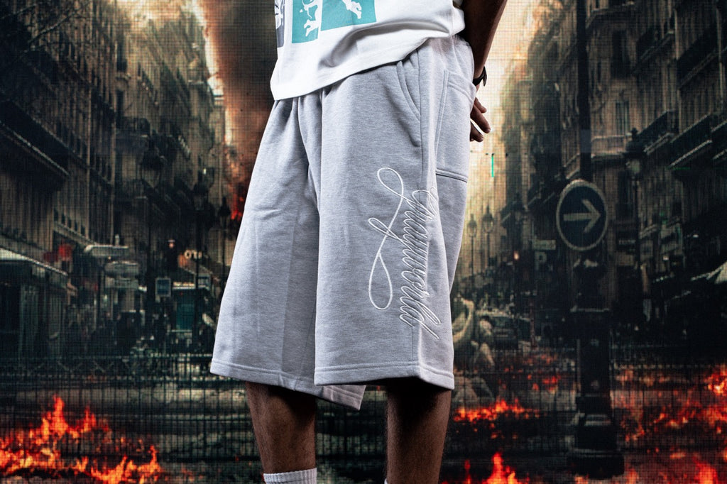 Grey gworld short