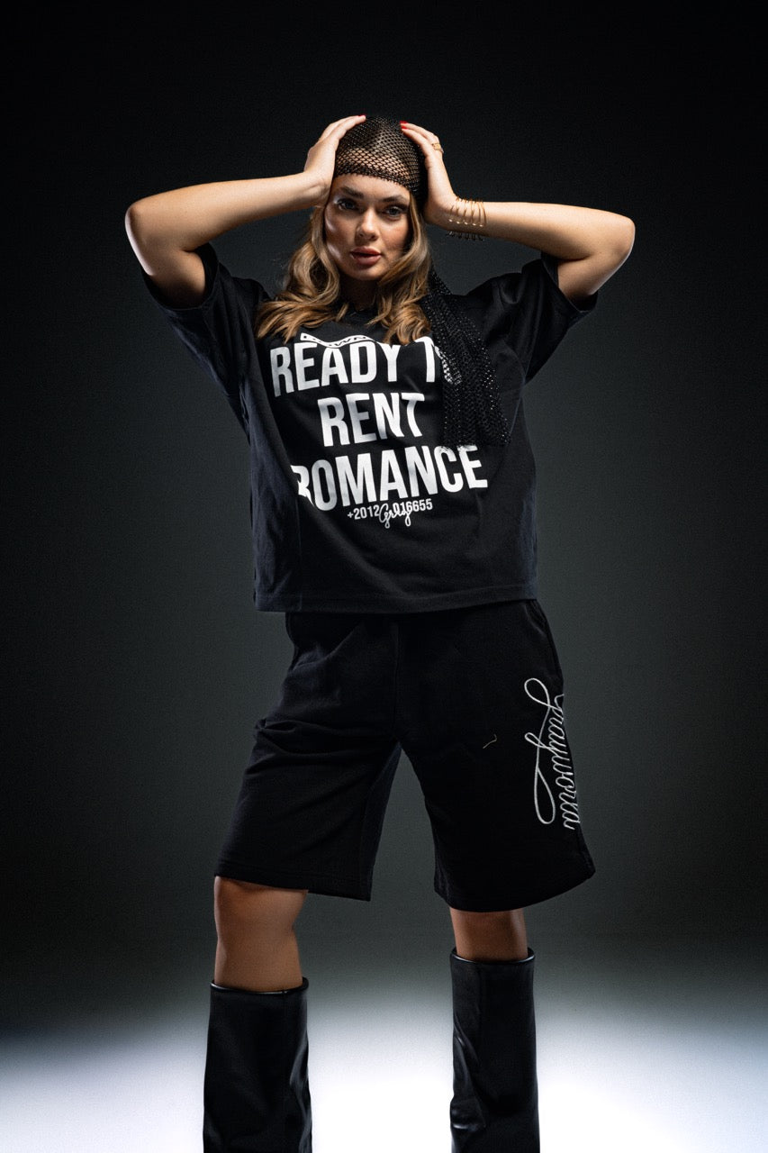 Black Rent Romance T-shirt