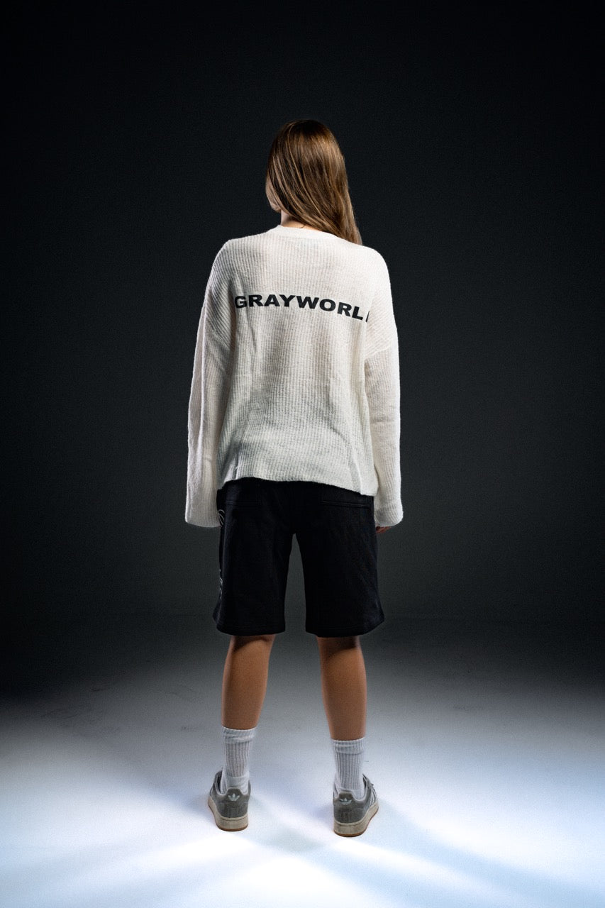 Gworld knitted overshirt