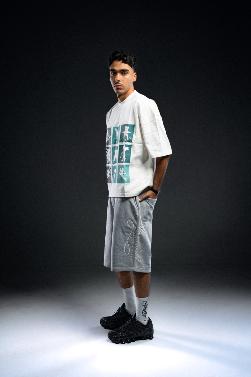 Grey gworld short